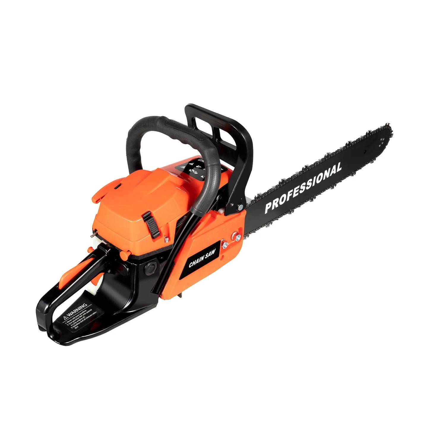 20 Inch 62CC Chainsaw 2600W Power Chain Saws Gas Powered 2 Stroke Handed Petrol Gasoline Chain Saw for Cutting Wood