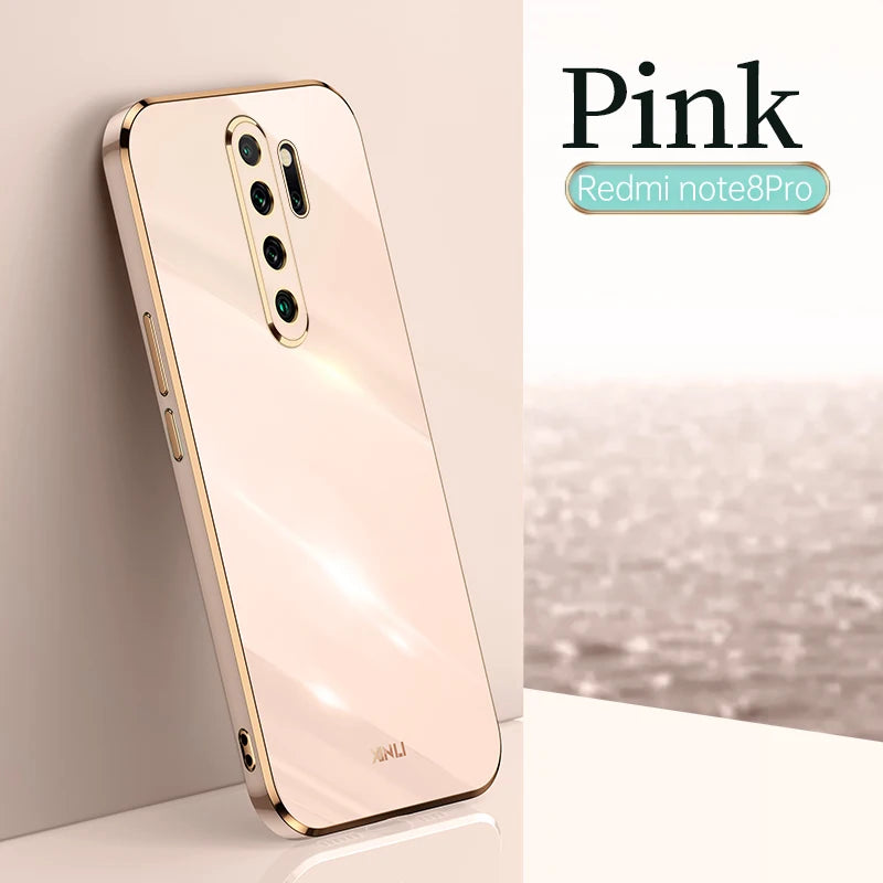 For Xiaomi Redmi Note 8 Pro Cover High Quality Soft TPU Case For Redmi Note 8 Pro Anti-fingerprint Camera protection