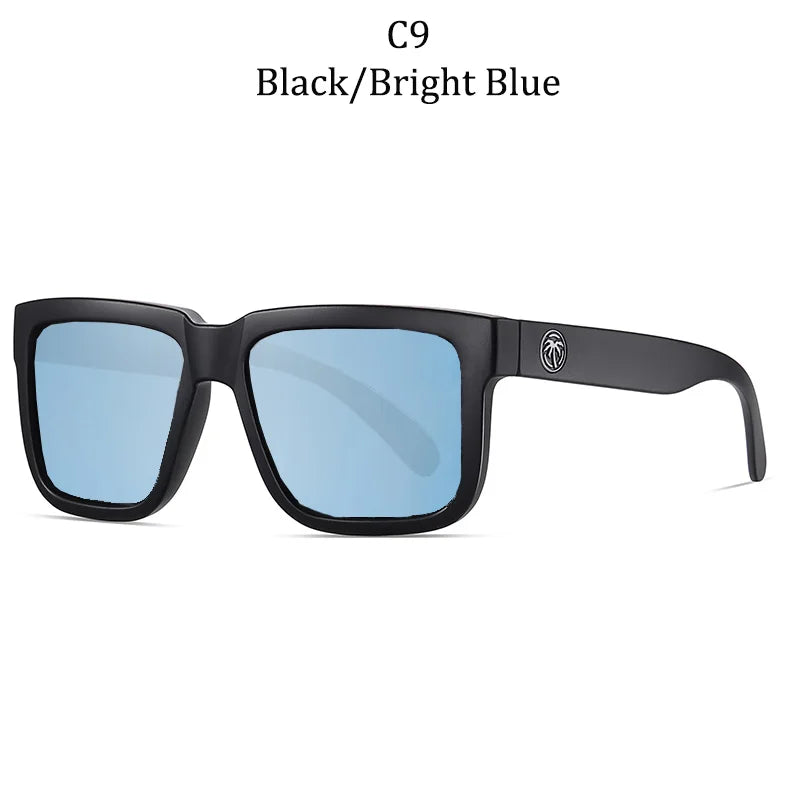 2024 NEW High quality luxury Heat Wave brand Polarized sunglasses square Conjoined lens Women men sun glasses UV400