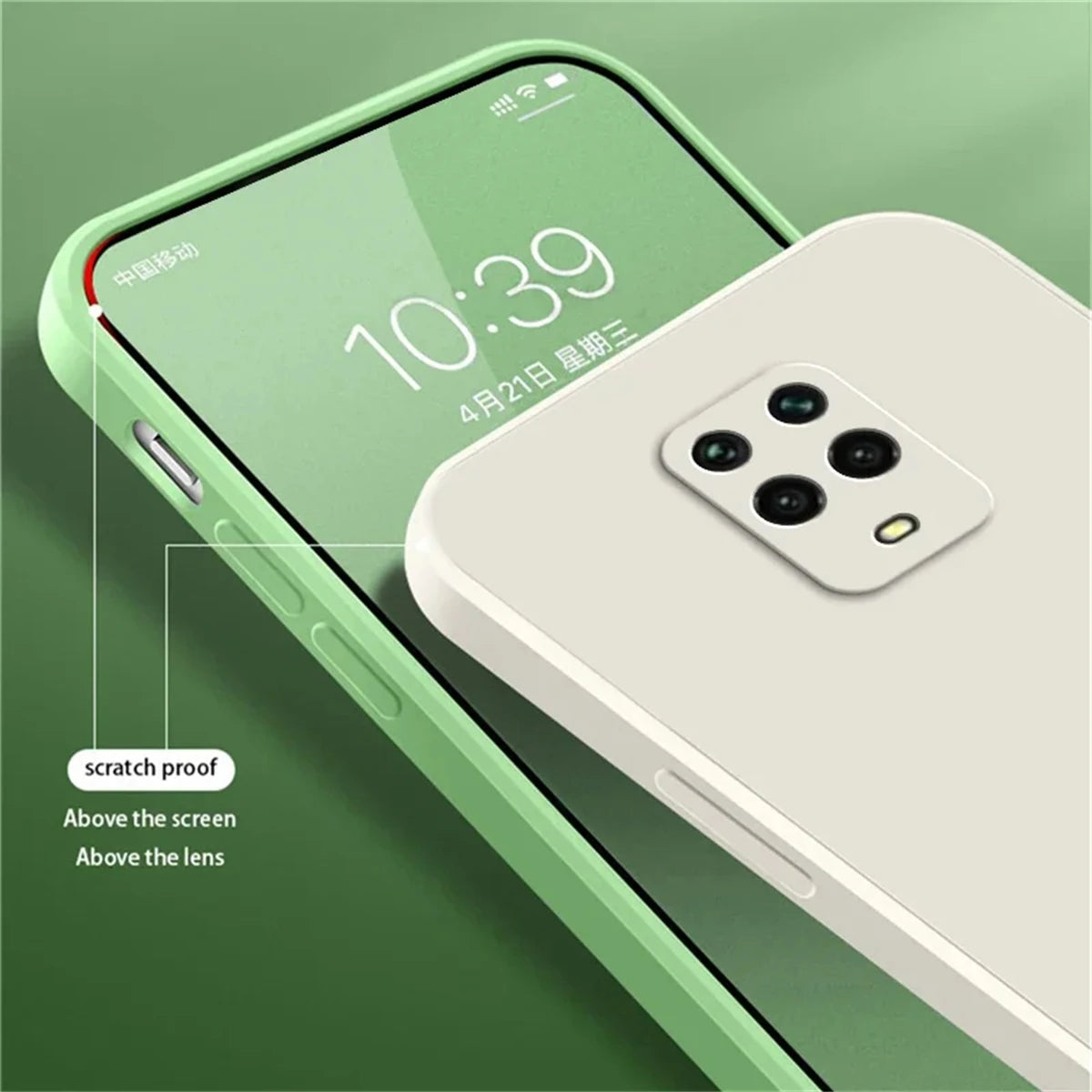 Square Liquid Silicone Phone Case for Xiaomi Redmi Note 9 Pro Max 9S 9T 4G 5G 360 Protective Mobile Cover RedmiNote9 Note9ProMax