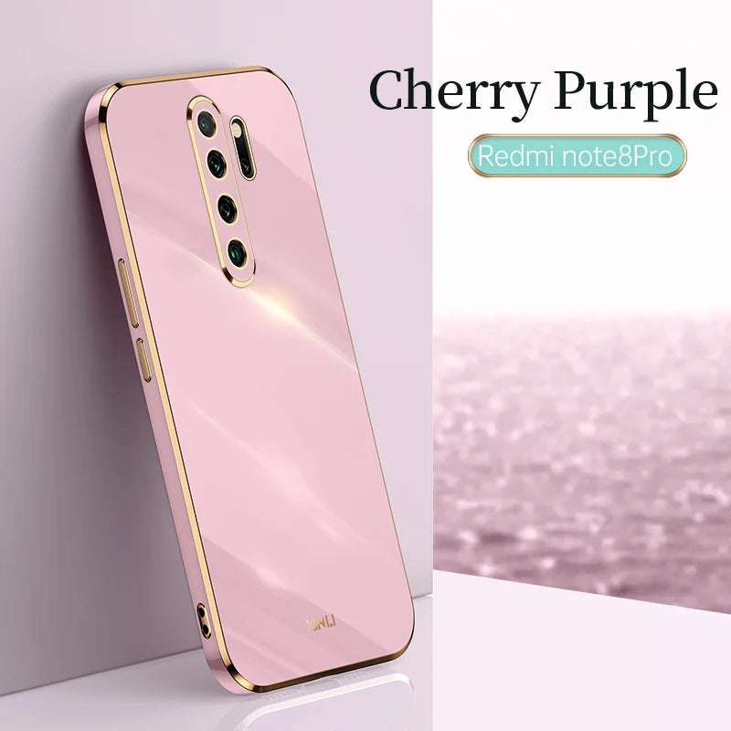 For Xiaomi Redmi Note 8 Pro Cover High Quality Soft TPU Case For Redmi Note 8 Pro Anti-fingerprint Camera protection