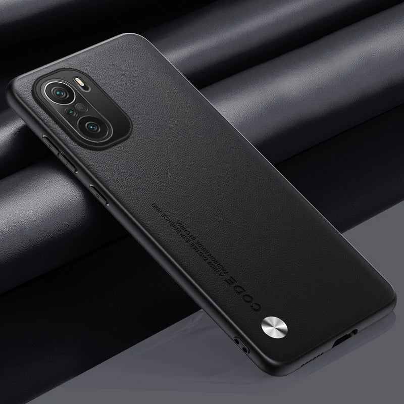 Luxury PU Leather Case For Xiaomi Mi 11i Poco F3 Matte Cover Silicone Full Protection Phone Case For Redmi K40 Pro Plus Coque