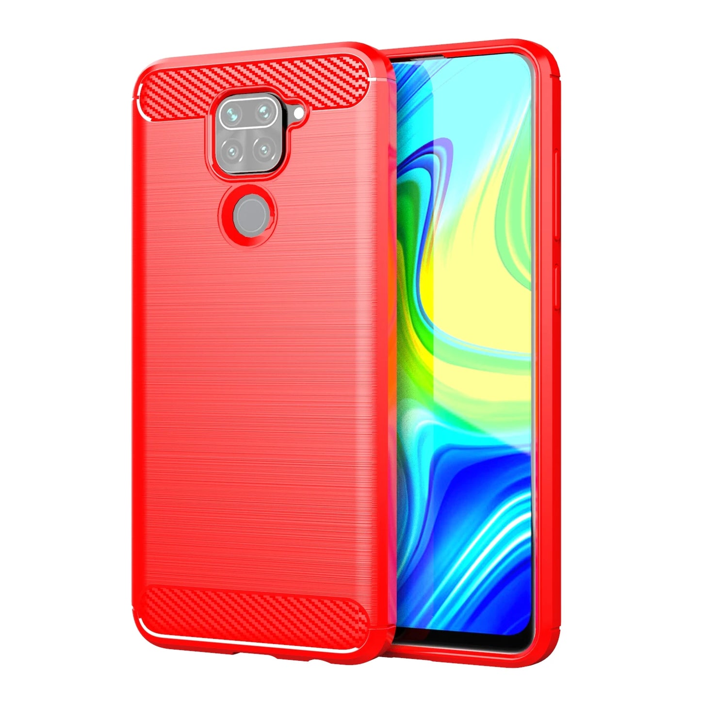 Carbon Fiber Case For Redmi Note 9 9t 9s 9pro max Soft Silicone Shockproof Phone Cover for xaomi redmi note9 4g 9 Pro