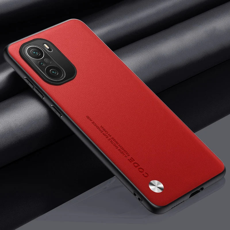 Luxury PU Leather Case For Xiaomi Mi 11i Poco F3 Matte Cover Silicone Full Protection Phone Case For Redmi K40 Pro Plus Coque