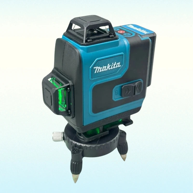 Makita 16 Lines Laser Level 4D High-Precision Green Line Self Leveling Portable 360 Green Beam Horizontal Vertical Laser Level