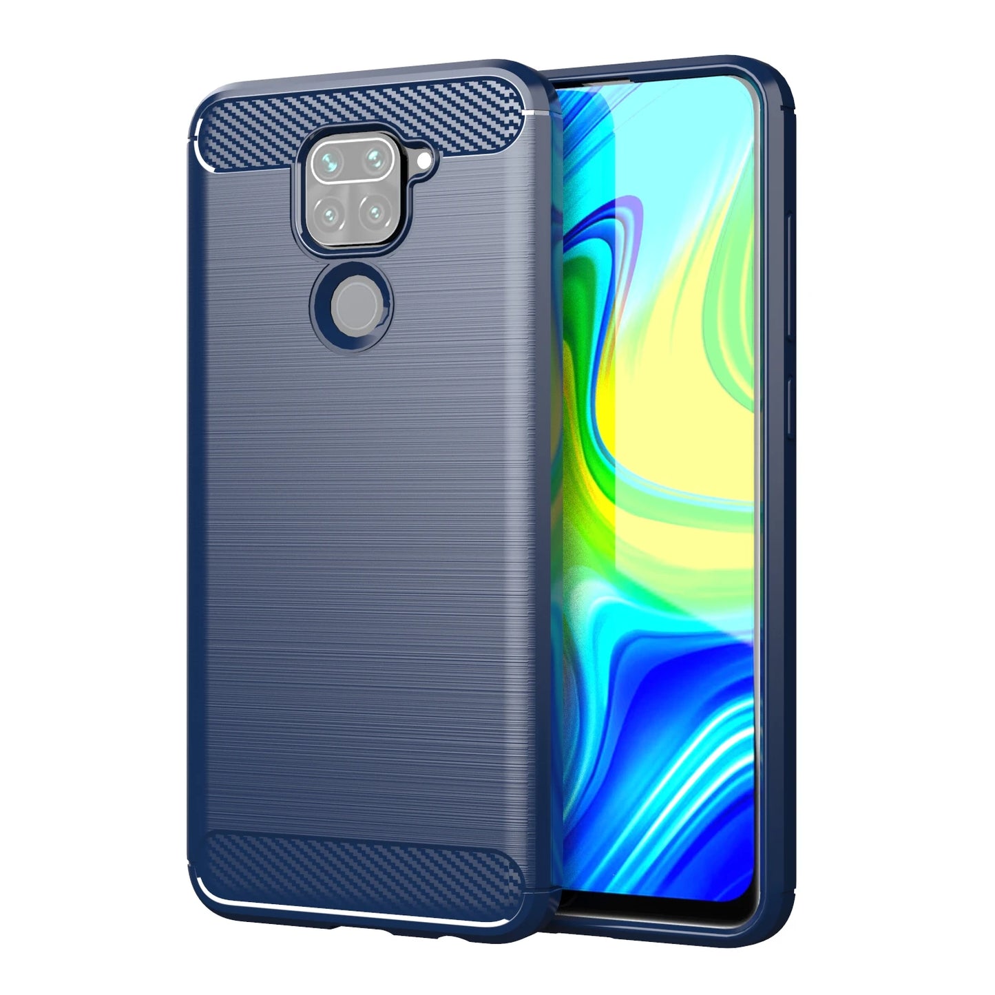 Carbon Fiber Case For Redmi Note 9 9t 9s 9pro max Soft Silicone Shockproof Phone Cover for xaomi redmi note9 4g 9 Pro