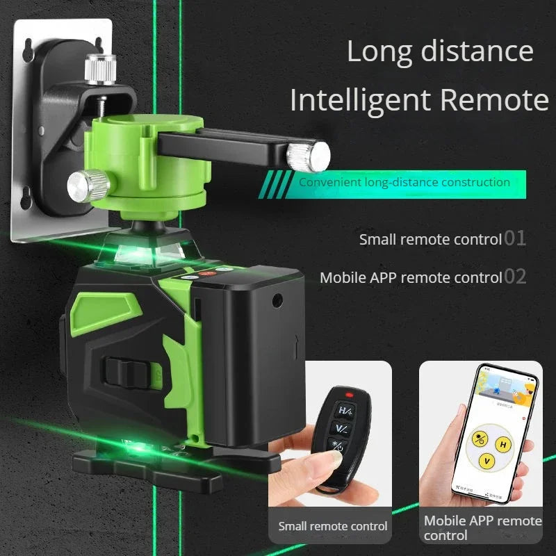 16 Lines Laser Level Green Line SelfLeveling 360 Horizontal And Vertical Professional Building Mini Laser Level