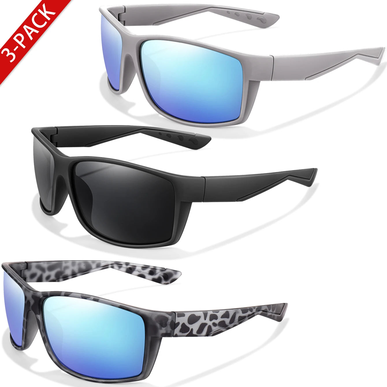 LOISRUBY Brand Cycling Sunglasses Man Women Classics Eyewear Outdoor Sports Driving Fishing Multi Colour Shades UV400