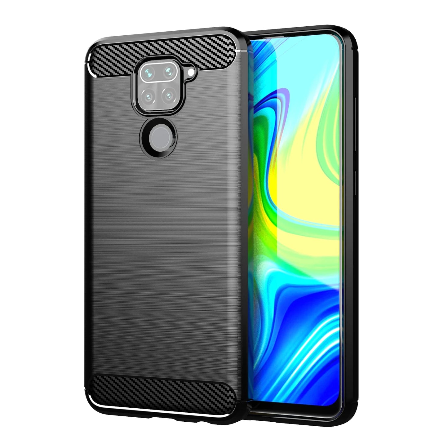 Carbon Fiber Case For Redmi Note 9 9t 9s 9pro max Soft Silicone Shockproof Phone Cover for xaomi redmi note9 4g 9 Pro