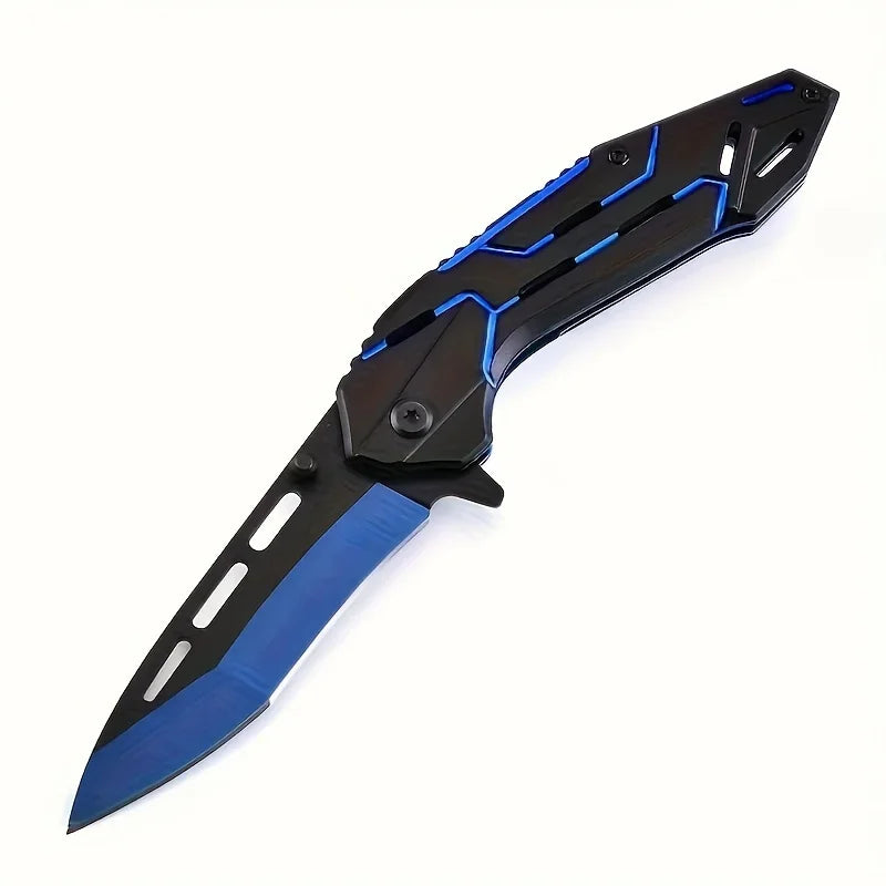 High Hardness Outdoor Folding Knife Camping Portable Self-defense Knife Stainless Steel Survival Tactical Knife EDC Multitool