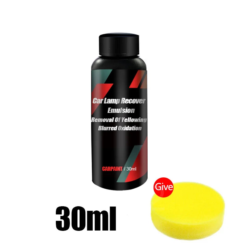 Car Headlight Restoration Polishing Kits Headlamp Repair Kits Car Light Polisher Cleaning Paste Car Paint Care Refurbish Agent