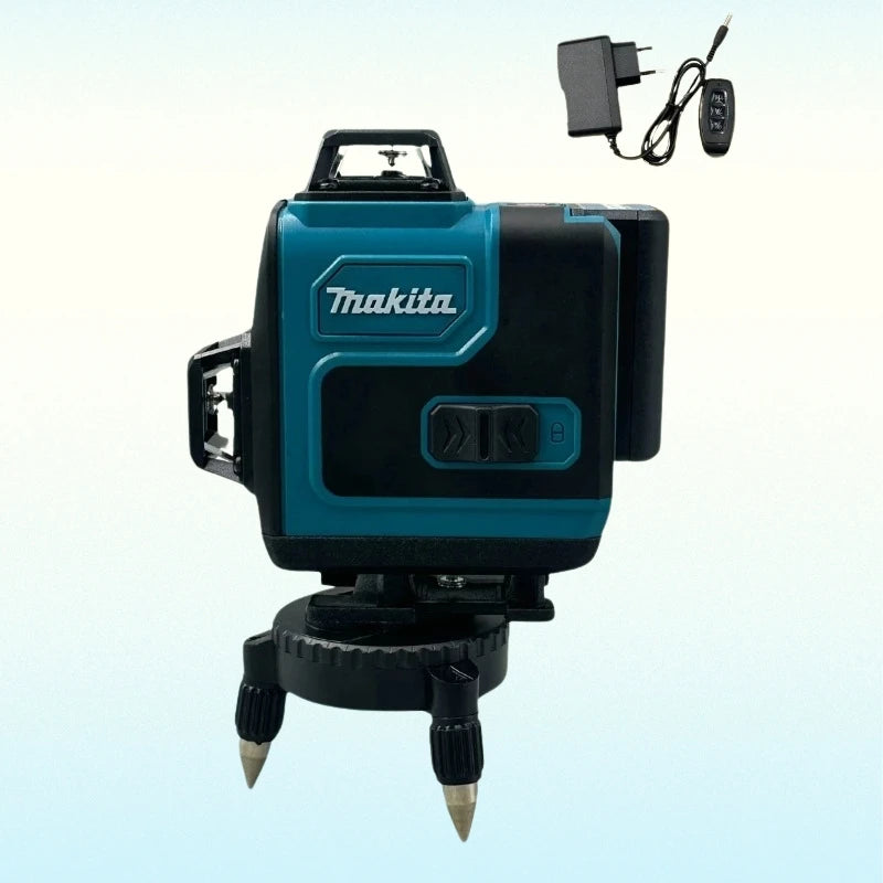 Makita 16 Lines Laser Level 4D High-Precision Green Line Self Leveling Portable 360 Green Beam Horizontal Vertical Laser Level