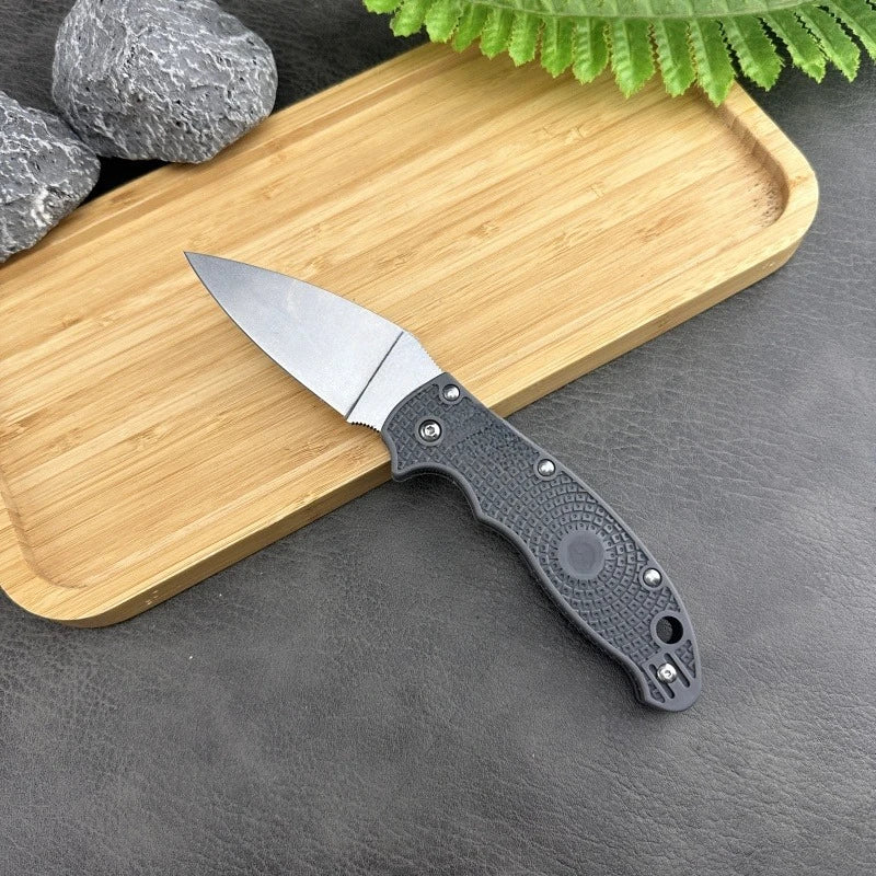 C101 multi-color nylon fiber handle folding knife Outdoor tactical military hunting knife multi-purpose EDC tool Men's gift