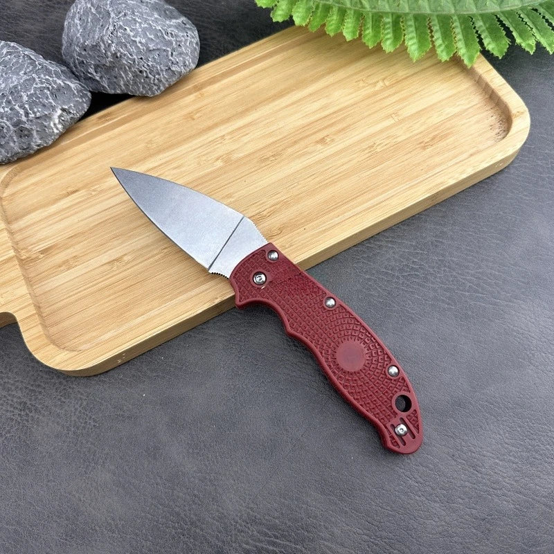 C101 multi-color nylon fiber handle folding knife Outdoor tactical military hunting knife multi-purpose EDC tool Men's gift