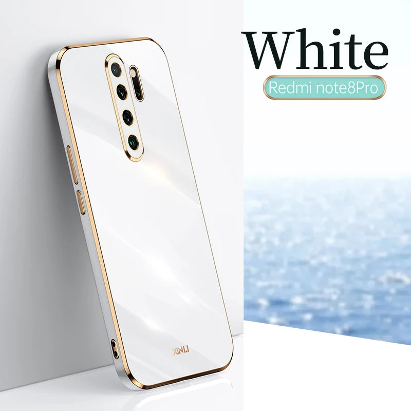 For Xiaomi Redmi Note 8 Pro Cover High Quality Soft TPU Case For Redmi Note 8 Pro Anti-fingerprint Camera protection